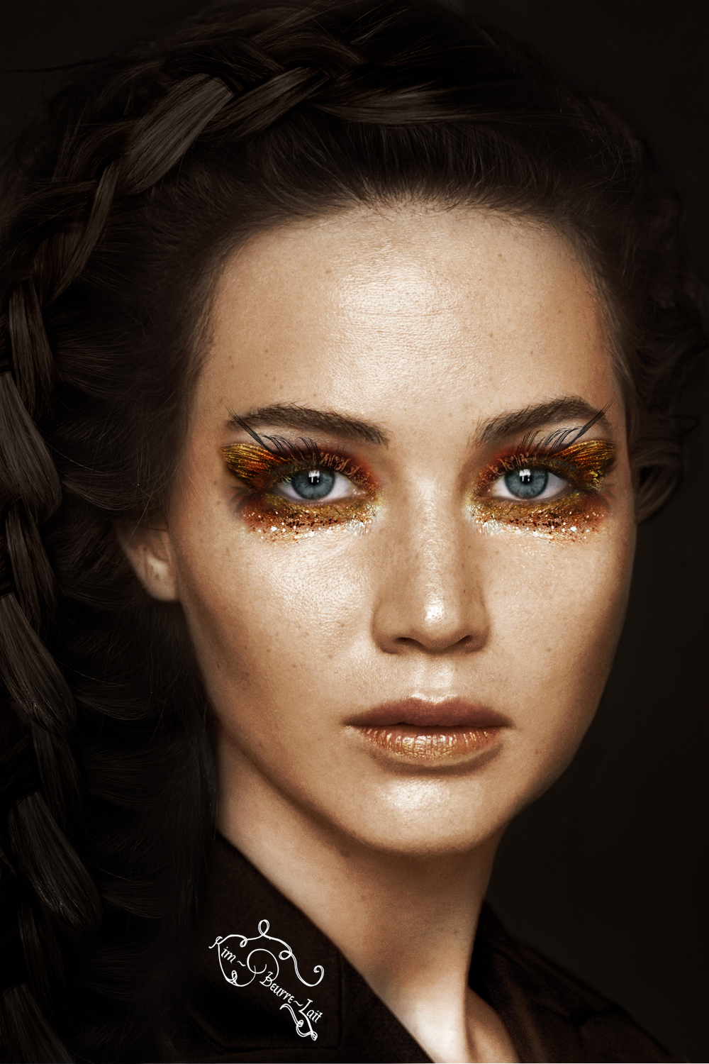 kim-beurre-lait: Katniss Everdeen : Capitole Make up art + Hairsty...